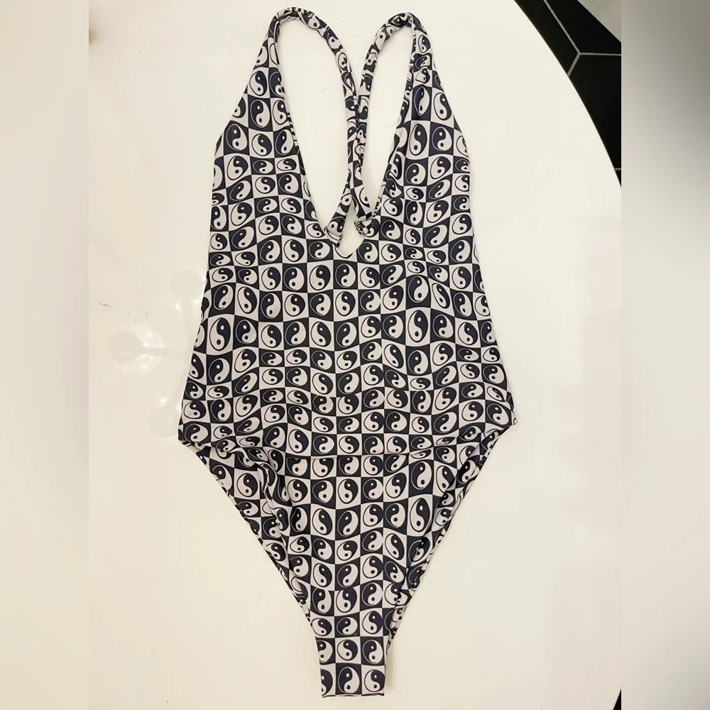 Skatie Zoey One Piece Swimsuit Barbados Print - XS